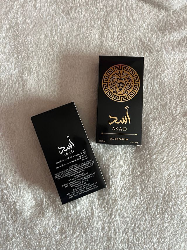 2 Perfumes Asad Negro 50ml