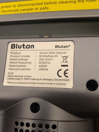 Aspirador antiácaros