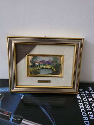 Miniatura C. Barbato su foglia oro