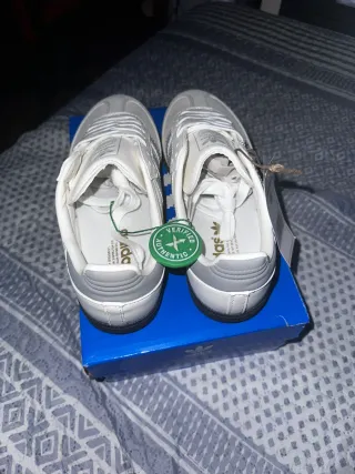 Adidas Samba Blancas y Grises