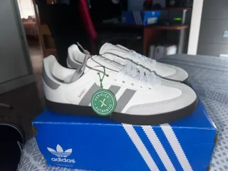 Adidas Samba Blancas y Grises