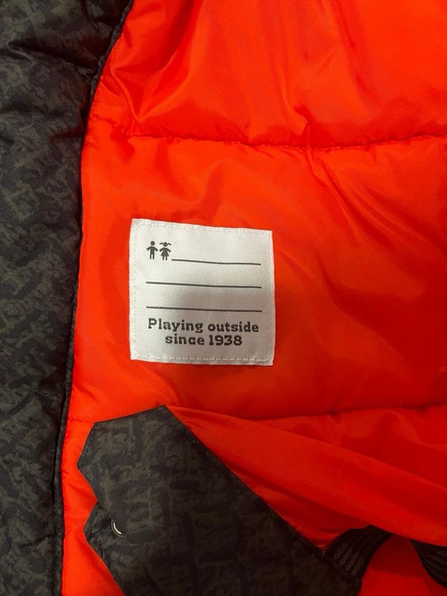 Chaqueta Columbia Negra y Gris