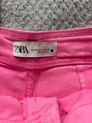 Pantalón Zara Rosa