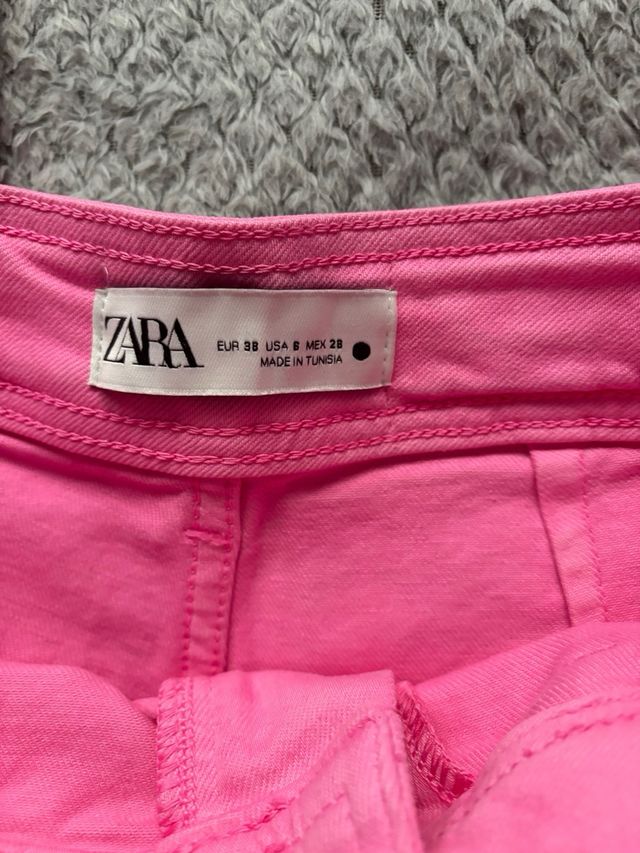 Pantalón Zara Rosa