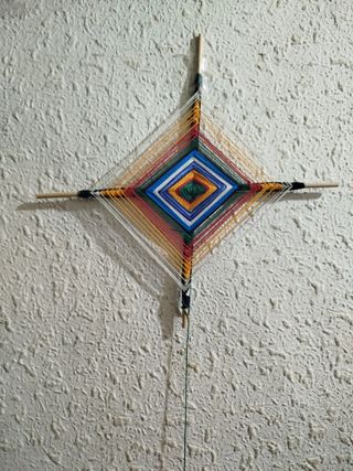 Mándala hecho a mano