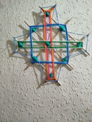 Mándala hecho a mano