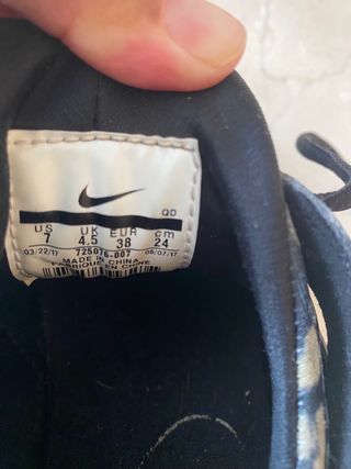 Nike Huarache Negro y Leopardo