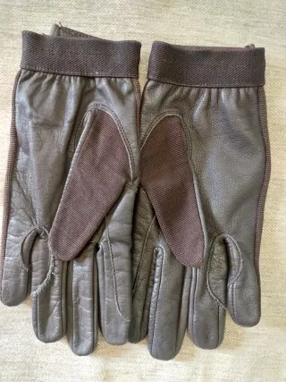 Guantes de equitación Gold Horse Marrón