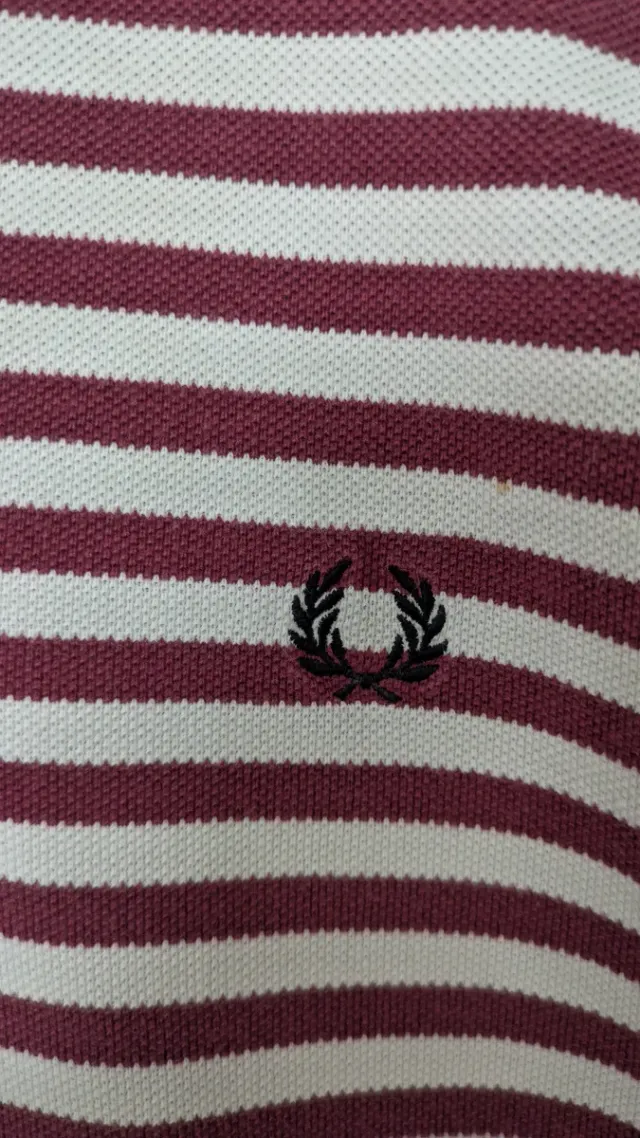 Polo Fred Perry vintage rayas Talla L