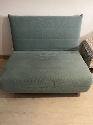 Sillón cama Nio verde agua Maisons du Monde