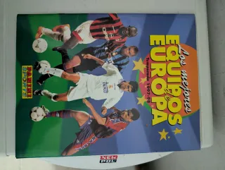 Album Fútbol Equipos Europa 97/98 Panini