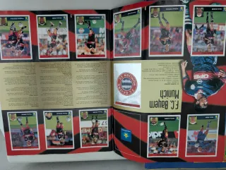 Album Fútbol Equipos Europa 97/98 Panini