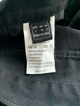 Pantalón Denim Tears x Levi's Negro