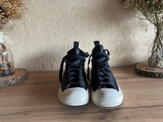 Zapatillas Converse Piel Negras