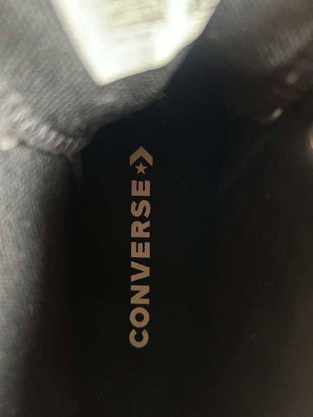 Zapatillas Converse Piel Negras