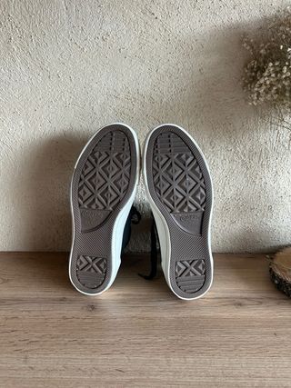 Zapatillas Converse Piel Negras