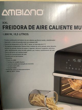 Freidora de Aire Ambiano XXL 10,5L