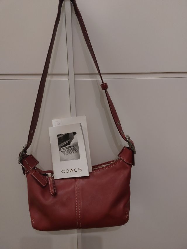 Bolso coach granate