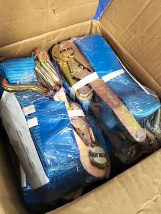 Set de 4 Correas tensoras AREBOS 6m 50mm