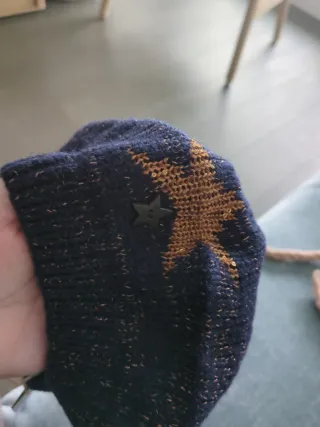 Guantes Boboli lana estrellas sin estrenar