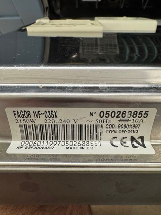 Lavavajillas Fagor Innova