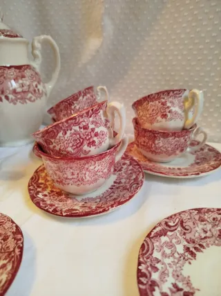 La Cartuja Juego de Café. X 6  Como nuevo. Ver fot