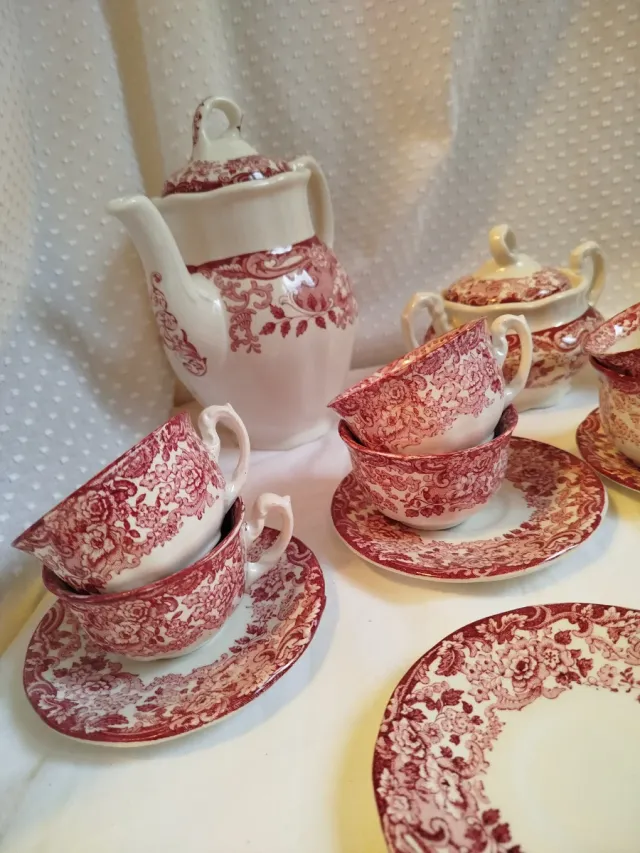 La Cartuja Juego de Café. X 6  Como nuevo. Ver fot