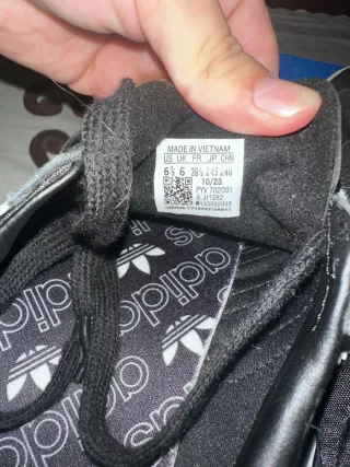 Zapatillas Adidas SL72 Negras y Blancas