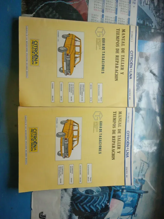 Manual Taller Citroen LNA TOMO 1 Y TOMO 2  TODOS