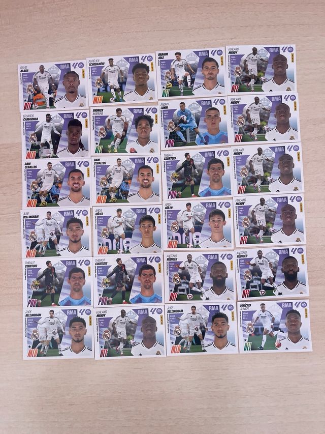 61 Cromi normali Real Madrid LaLiga 2025-2026