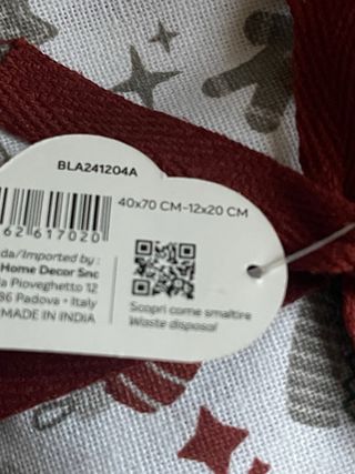 Tagliere e strofinaccio Nuvole di Stoffa