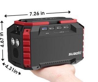 Generador Solar Portátil SUAOKI 150Wh