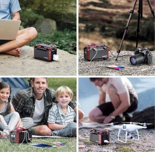 Generador Solar Portátil SUAOKI 150Wh