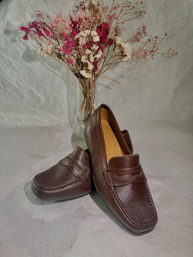 Zapatos Marrones de Piel