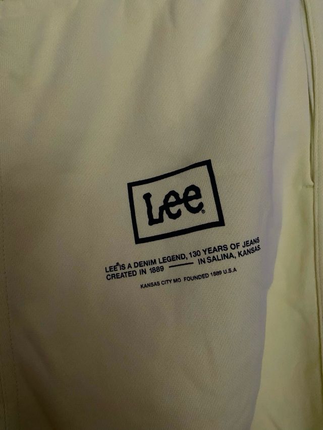 Pantalón Chándal Jogger Lee Amarillo / verde lima.