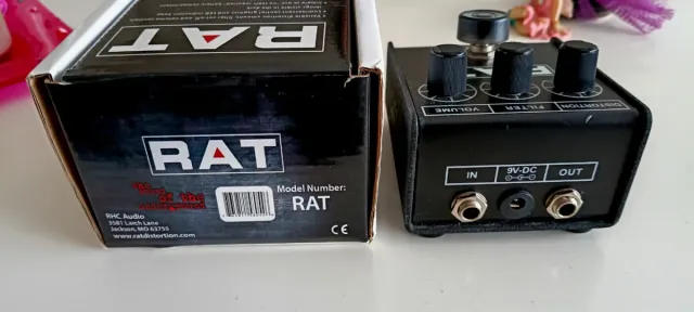 Pedal Distorsión Guitarra RAT Pro Rat 2