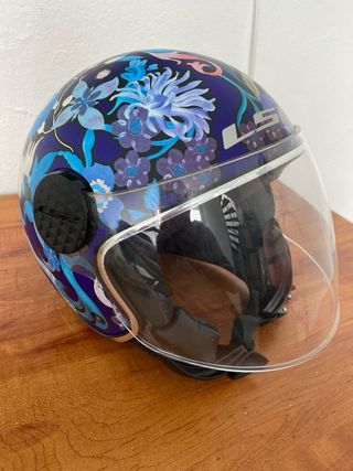 Casco Moto LS2 Talla XS Floral