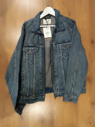 Cazadora Vaquera Pull&Bear Azul