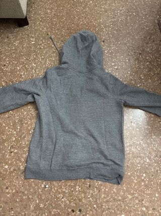 Sudadera Hollister Gris con Cremallera