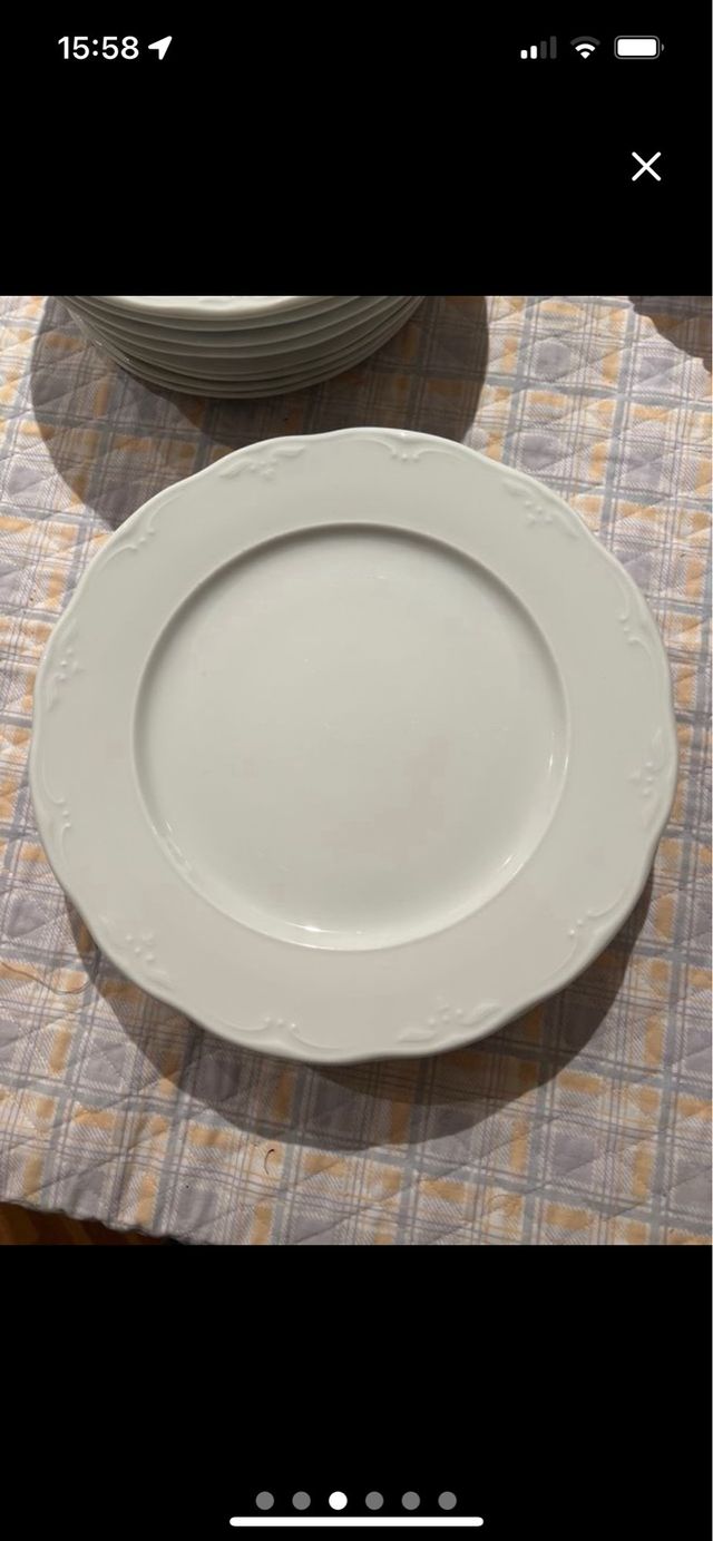 Vajilla Bidasoa sin estrenar