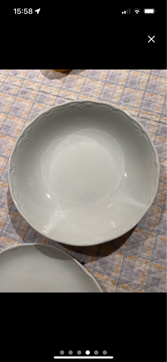 Vajilla Bidasoa sin estrenar