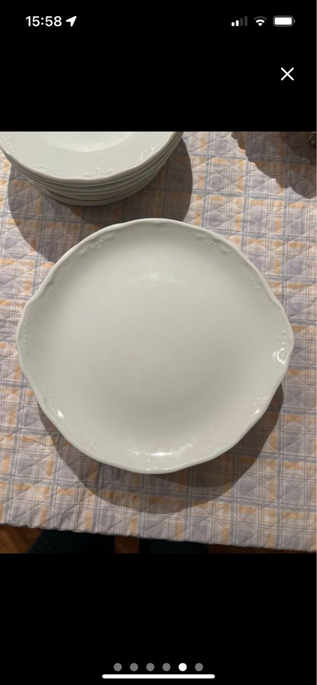 Vajilla Bidasoa sin estrenar