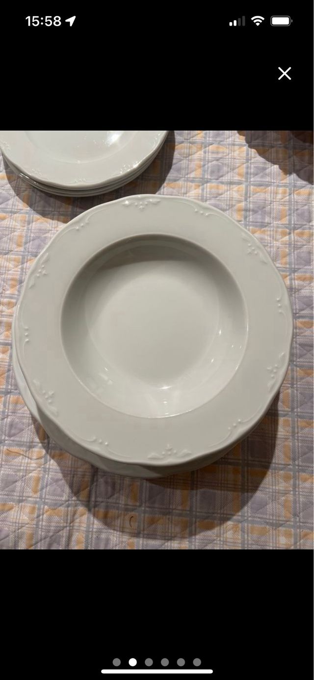 Vajilla Bidasoa sin estrenar