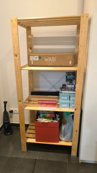 Estantería modular madera Hejne IKEA