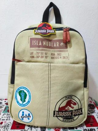 Mochila Jurassic Park Isla Nublar