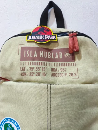 Mochila Jurassic Park Isla Nublar