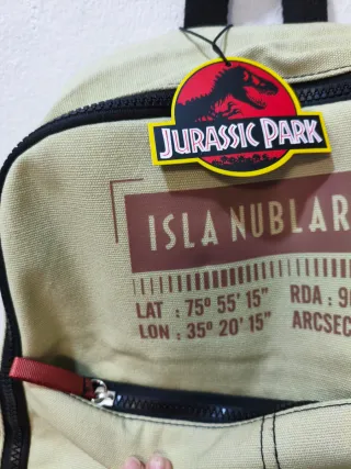 Mochila Jurassic Park Isla Nublar