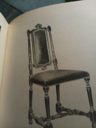 Libro antiguo, ANTOLOGÍA DE LA SILLA ..