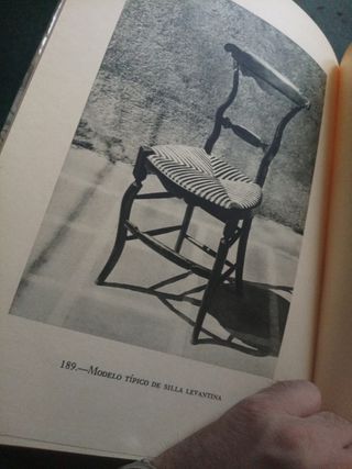 Libro antiguo, ANTOLOGÍA DE LA SILLA ..