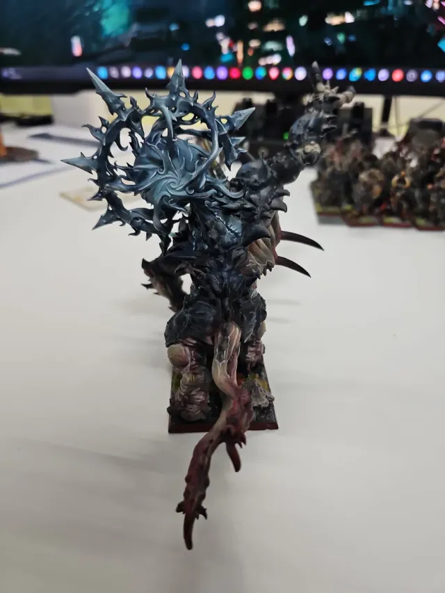 Bestia Vórtice Magia Guerreros Caos Warhammer GW